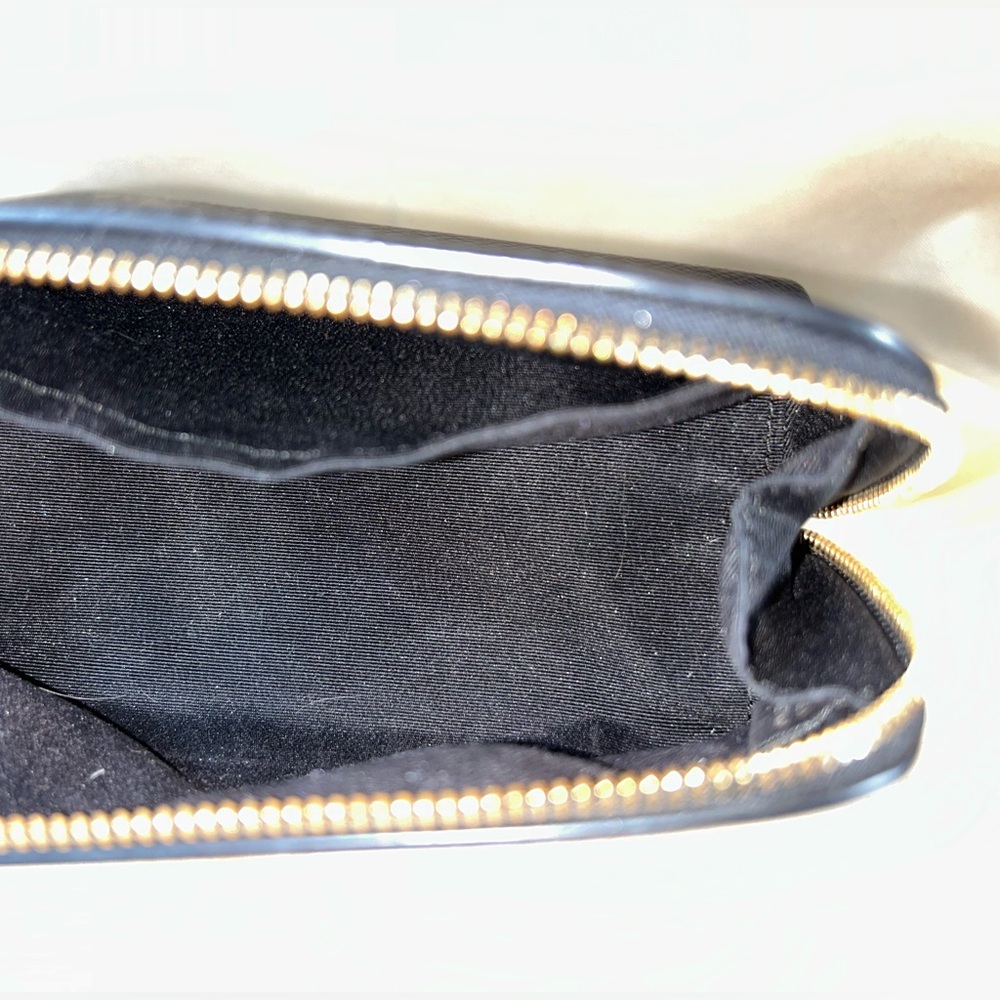 Coach Black Leather Toiletry Bag - Picture 6 of 8